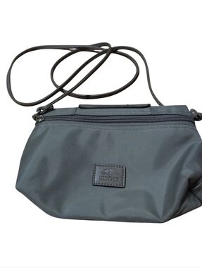 Roots 73 Crossbody Bag Black Nylon Small Shoulder Purse Casual Everyday
